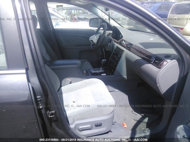 1FAHP24177G149476 - 2007 FORD FIVE HUNDRED SEL GRAY photo 5