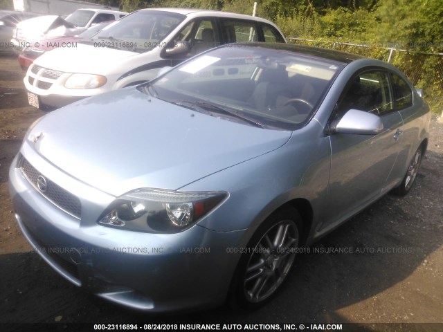 JTKDE177860099647 - 2006 TOYOTA SCION TC 浅蓝色 照片 2