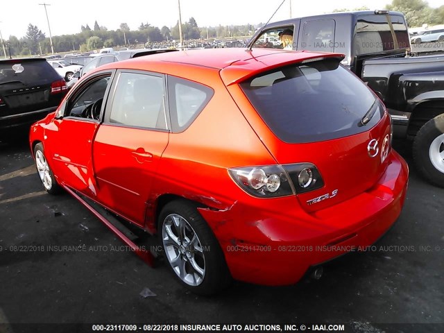 JM1BK143671638741 - 2007 MAZDA 3 HATCHBACK RED photo 3