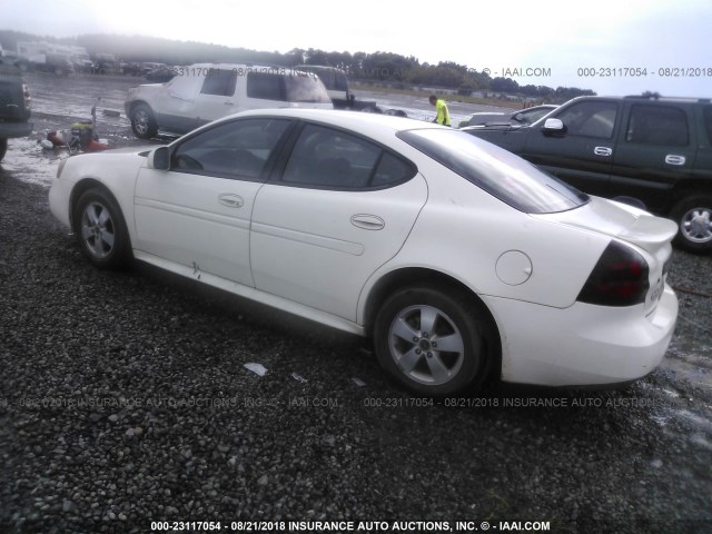 2G2WP522051341593 - 2005 PONTIAC GRAND PRIX თეთრი ფოტო 3