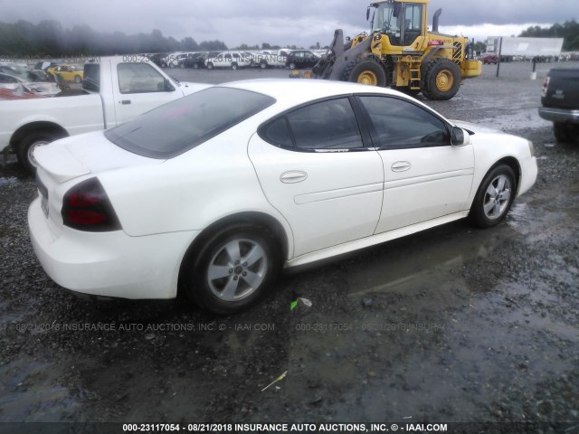 2G2WP522051341593 - 2005 PONTIAC GRAND PRIX თეთრი ფოტო 4