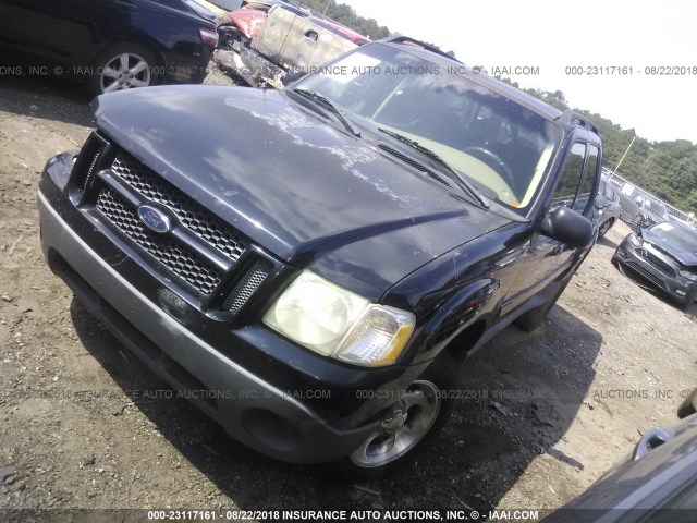 1FMZU67K34UC13847 - 2004 FORD EXPLORER SPORT TR  BLACK photo 2