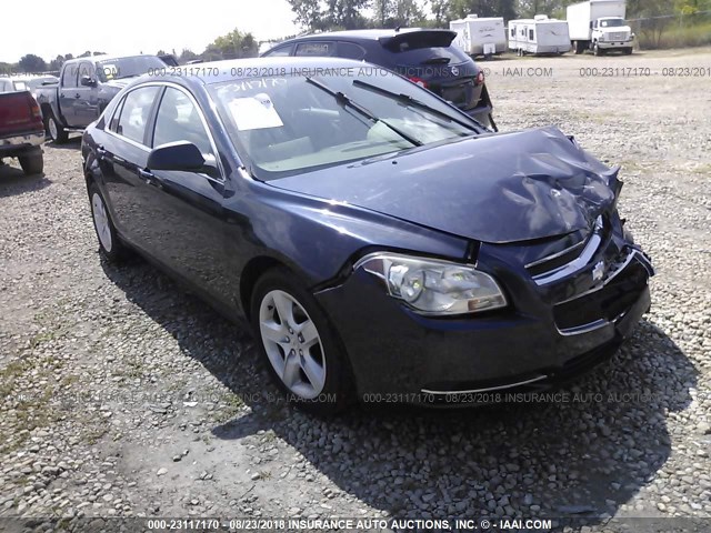 1G1ZA5E08AF290957 - 2010 CHEVROLET MALIBU LS ლურჯი ფოტო 1