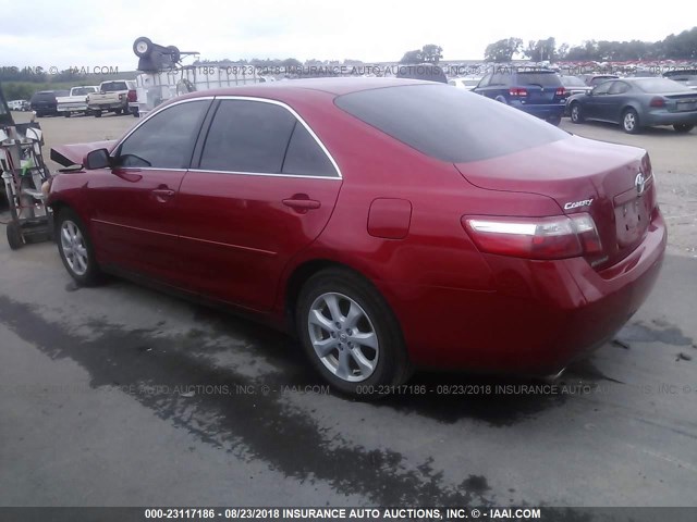 JTNBK46K373019469 - 2007 TOYOTA CAMRY NEW GENERAT LE/XLE/SE RED photo 3