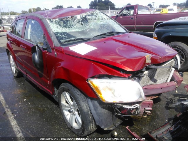 1B3CB3HA1AD547036 - 2010 DODGE CALIBER MAINSTREET RED photo 6