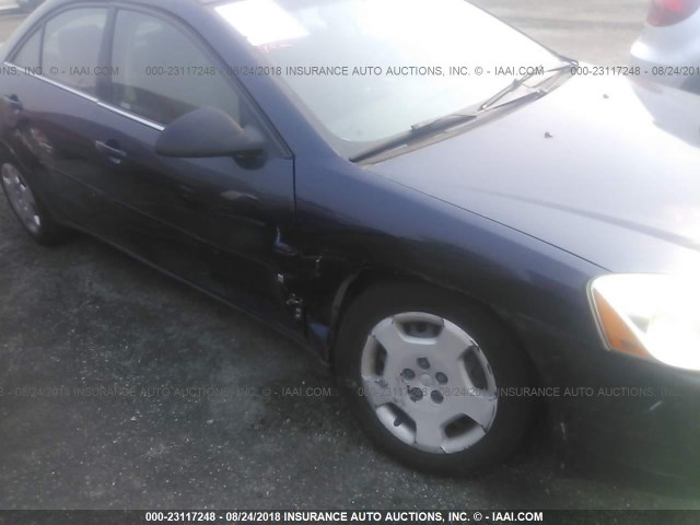 1G2ZF57B484111010 - 2008 PONTIAC G6 VALUE LEADER/BASE BLUE photo 6