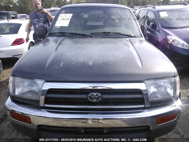 JT3HN87R3T0041092 - 1996 TOYOTA 4RUNNER LIMITED Pewter photo 6