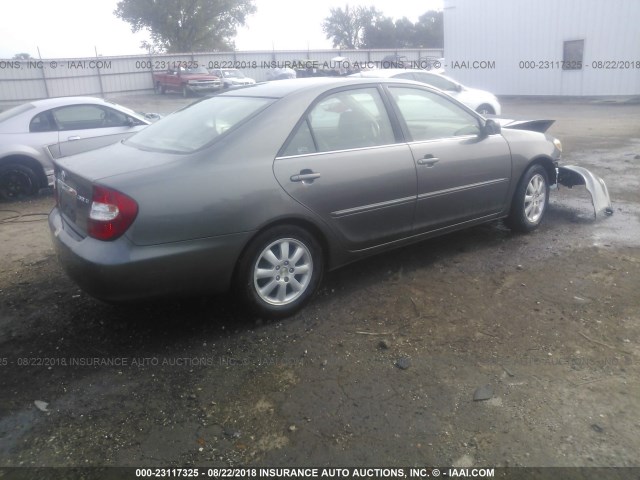 4T1BE32KX4U823491 - 2004 TOYOTA CAMRY LE/XLE/SE Сұр фото 4