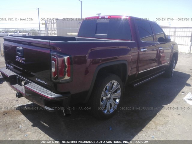 3GTU2PEC3GG351644 - 2016 GMC SIERRA K1500 DENALI MAROON photo 4