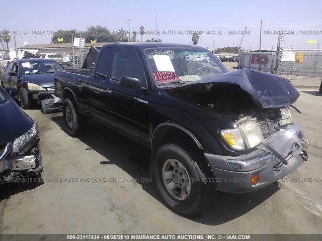 4TASN92N9XZ566862 - 1999 TOYOTA TACOMA XTRACAB PRERUNNER შავი ფოტო 1