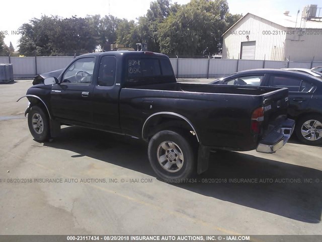4TASN92N9XZ566862 - 1999 TOYOTA TACOMA XTRACAB PRERUNNER შავი ფოტო 3