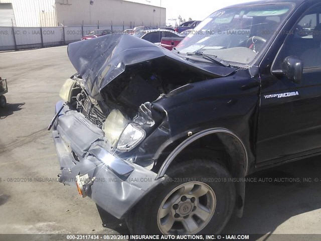 4TASN92N9XZ566862 - 1999 TOYOTA TACOMA XTRACAB PRERUNNER შავი ფოტო 6