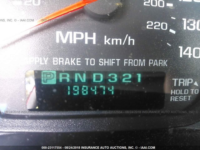 2G1WX15K119339632 - 2001 CHEVROLET MONTE CARLO SS წითელი ფოტო 7