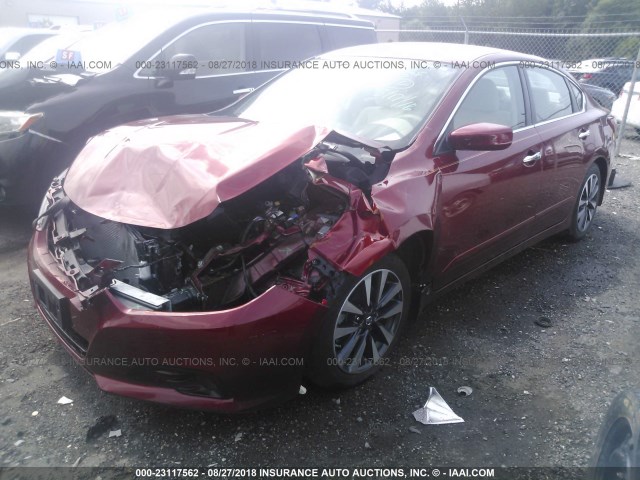 1N4AL3AP6GC114527 - 2016 NISSAN ALTIMA 2.5/S/SV/SL/SR MAROON photo 2