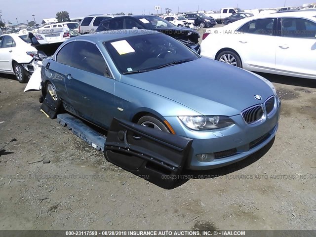 WBAWL73517PX47137 - 2007 BMW 335 I BLUE photo 1