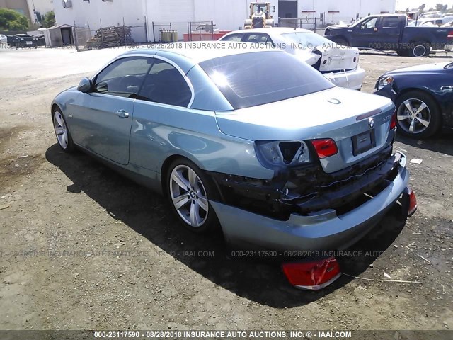 WBAWL73517PX47137 - 2007 BMW 335 I BLUE photo 3