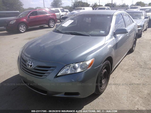 4T1BE46K07U692706 - 2007 TOYOTA CAMRY NEW GENERAT CE/LE/XLE/SE GREEN photo 2