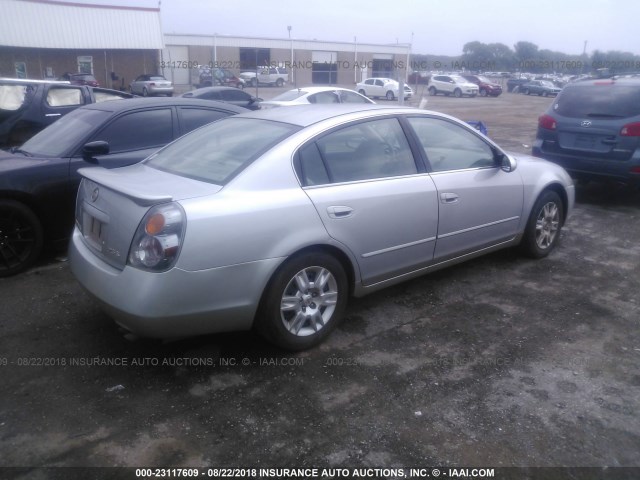 1N4AL11D96C226604 - 2006 NISSAN ALTIMA S/SL SILVER photo 4