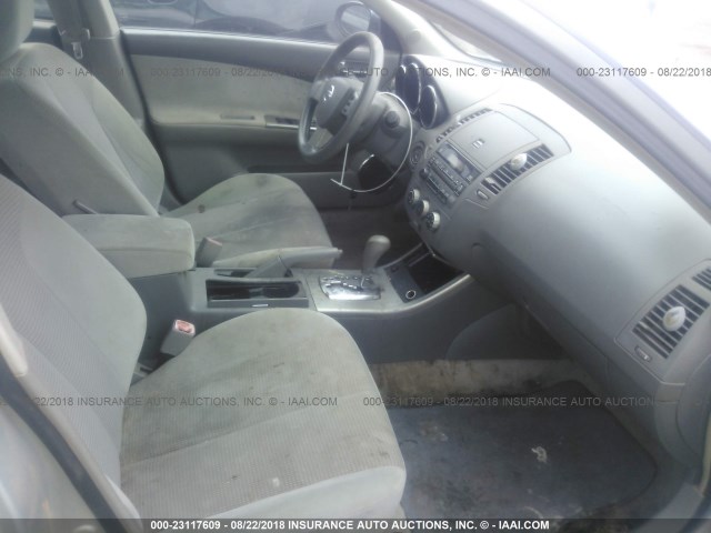 1N4AL11D96C226604 - 2006 NISSAN ALTIMA S/SL SILVER photo 5