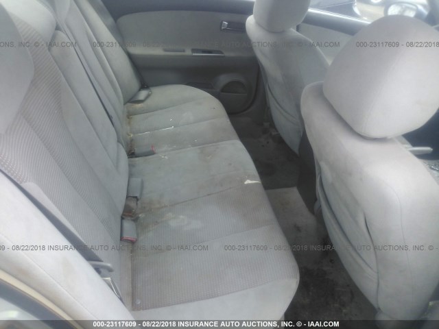 1N4AL11D96C226604 - 2006 NISSAN ALTIMA S/SL SILVER photo 8