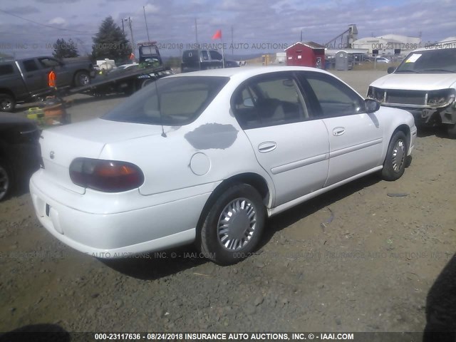 1G1ND52J4Y6100200 - 2000 CHEVROLET MALIBU WHITE photo 4