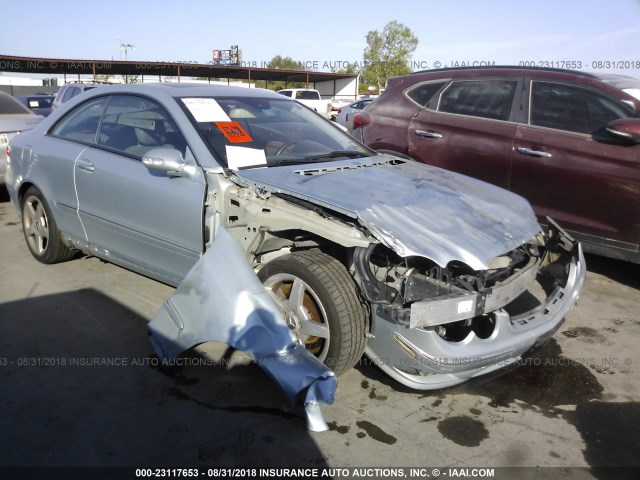 WDBTJ72H67F215264 - 2007 MERCEDES-BENZ CLK 550 SILVER photo 1