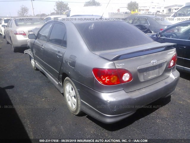 1NXBR32E63Z176956 - 2003 TOYOTA COROLLA CE/LE/S GRAY photo 3