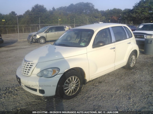 3A8FY48B48T106880 - 2008 CHRYSLER PT CRUISER WHITE photo 2