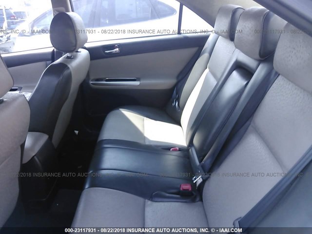 4T1BE32K15U968677 - 2005 TOYOTA CAMRY LE/XLE/SE 银色 照片 8