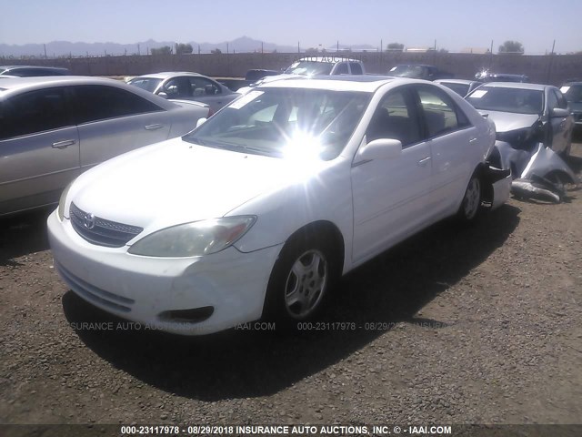 JTDBE32K020107529 - 2002 TOYOTA CAMRY LE/XLE/SE Ağ foto 2