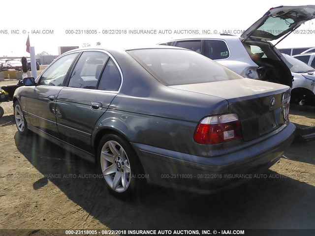 WBADT43433G034487 - 2003 BMW 525 I AUTOMATIC GRAY photo 3