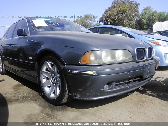 WBADT43433G034487 - 2003 BMW 525 I AUTOMATIC GRAY photo 6