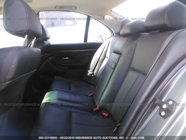 WBADT43433G034487 - 2003 BMW 525 I AUTOMATIC GRAY photo 8