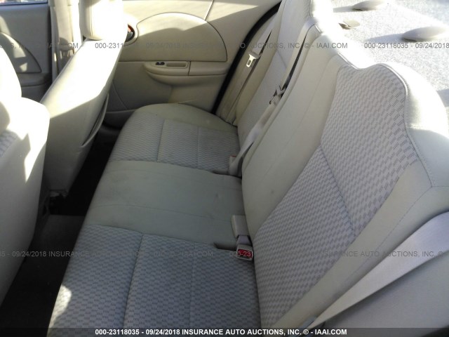 1G8AZ55F16Z185596 - 2006 SATURN ION LEVEL 2 GREEN photo 8