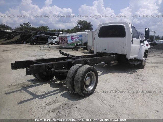 1GBE5E1E83F509709 - 2003 CHEVROLET C5500 C5C042 WHITE photo 4