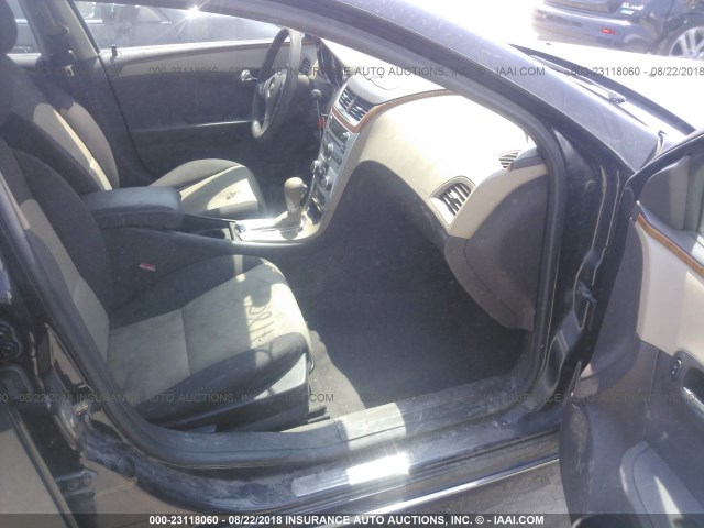 1G1ZC5E1XBF320142 - 2011 CHEVROLET MALIBU 1LT BLACK photo 5