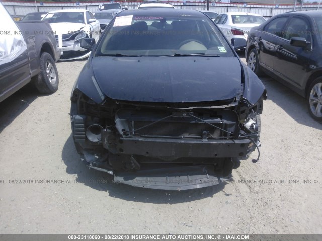 1G1ZC5E1XBF320142 - 2011 CHEVROLET MALIBU 1LT BLACK photo 6