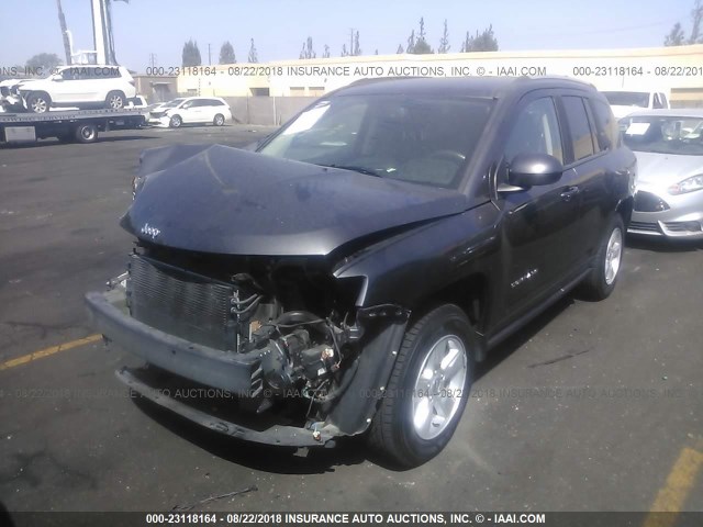 1C4NJCEA2HD115886 - 2017 JEEP COMPASS LATITUDE 灰色 照片 2