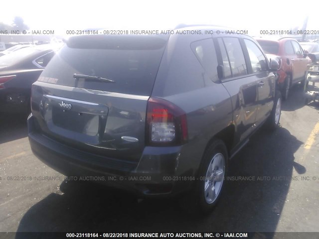 1C4NJCEA2HD115886 - 2017 JEEP COMPASS LATITUDE 灰色 照片 4