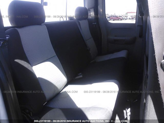 2GCEC19C581213090 - 2008 CHEVROLET SILVERADO C1500 WHITE photo 8