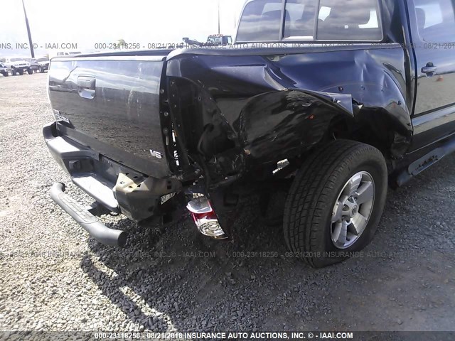 3TMLU4EN6BM078702 - 2011 TOYOTA TACOMA DOUBLE CAB შავი ფოტო 6