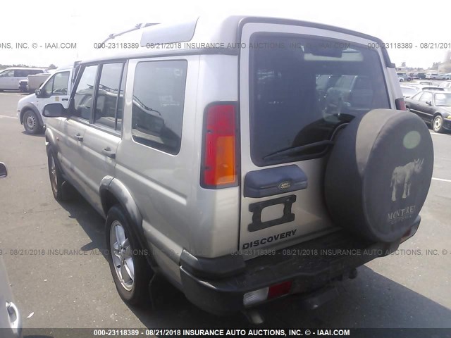 SALTW16463A775471 - 2003 LAND ROVER DISCOVERY II SE GRAY photo 3