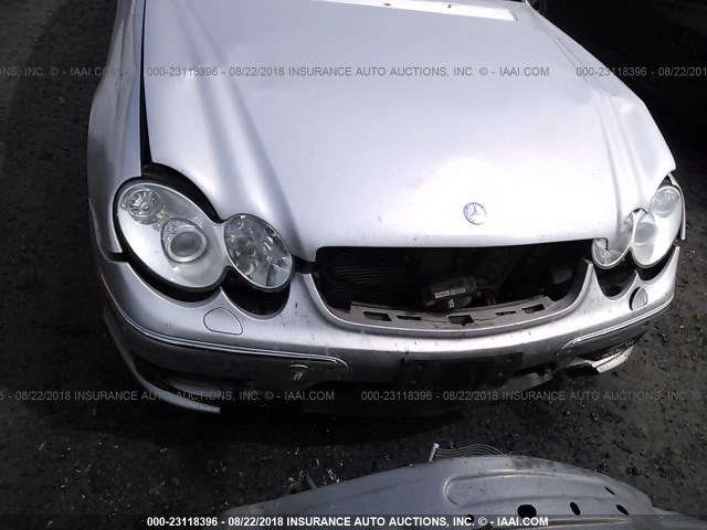 WDBTJ75J23F012400 - 2003 MERCEDES-BENZ CLK 500 SILVER photo 6