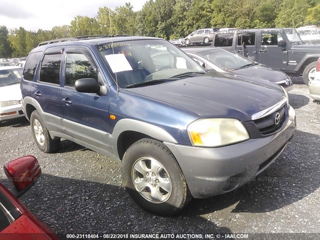4F2CU08132KM27937 - 2002 MAZDA TRIBUTE LX/ES 蓝色 照片 1