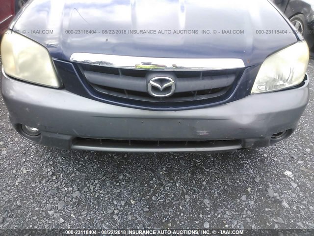 4F2CU08132KM27937 - 2002 MAZDA TRIBUTE LX/ES 蓝色 照片 6