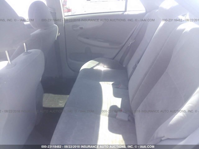 JTDBL40E09J014782 - 2009 TOYOTA COROLLA LE/XLE WHITE photo 8