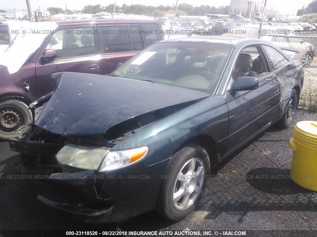 2T1CF28P93C604052 - 2003 TOYOTA CAMRY SOLARA SE/SLE Yaşıl foto 2