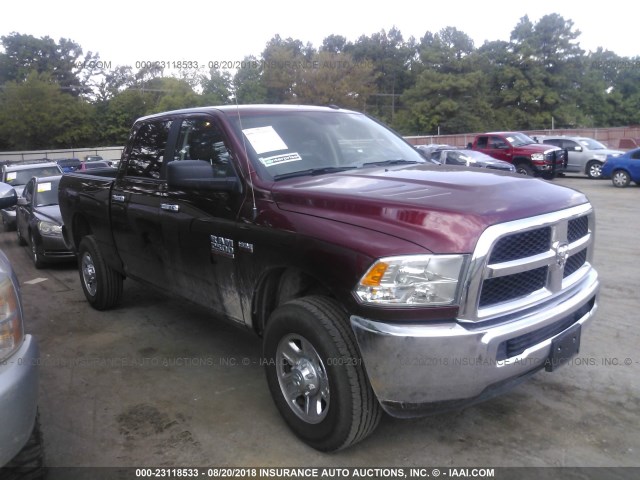 3C6TR5DT5JG245756 - 2018 RAM 2500 SLT RED photo 1