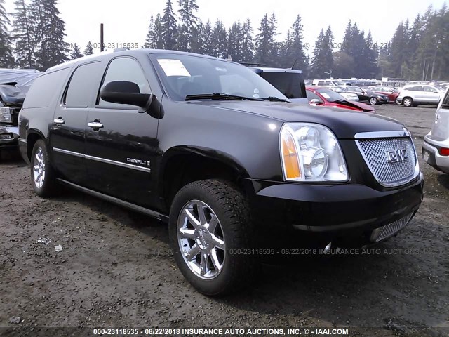 1GKFK062X9J116721 - 2009 GMC YUKON XL DENALI BLACK photo 1