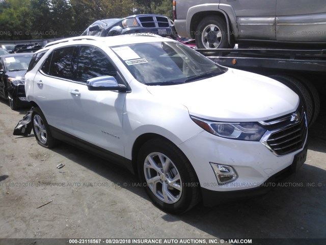 2GNAXVEV3J6208634 - 2018 CHEVROLET EQUINOX PREMIER WHITE photo 1